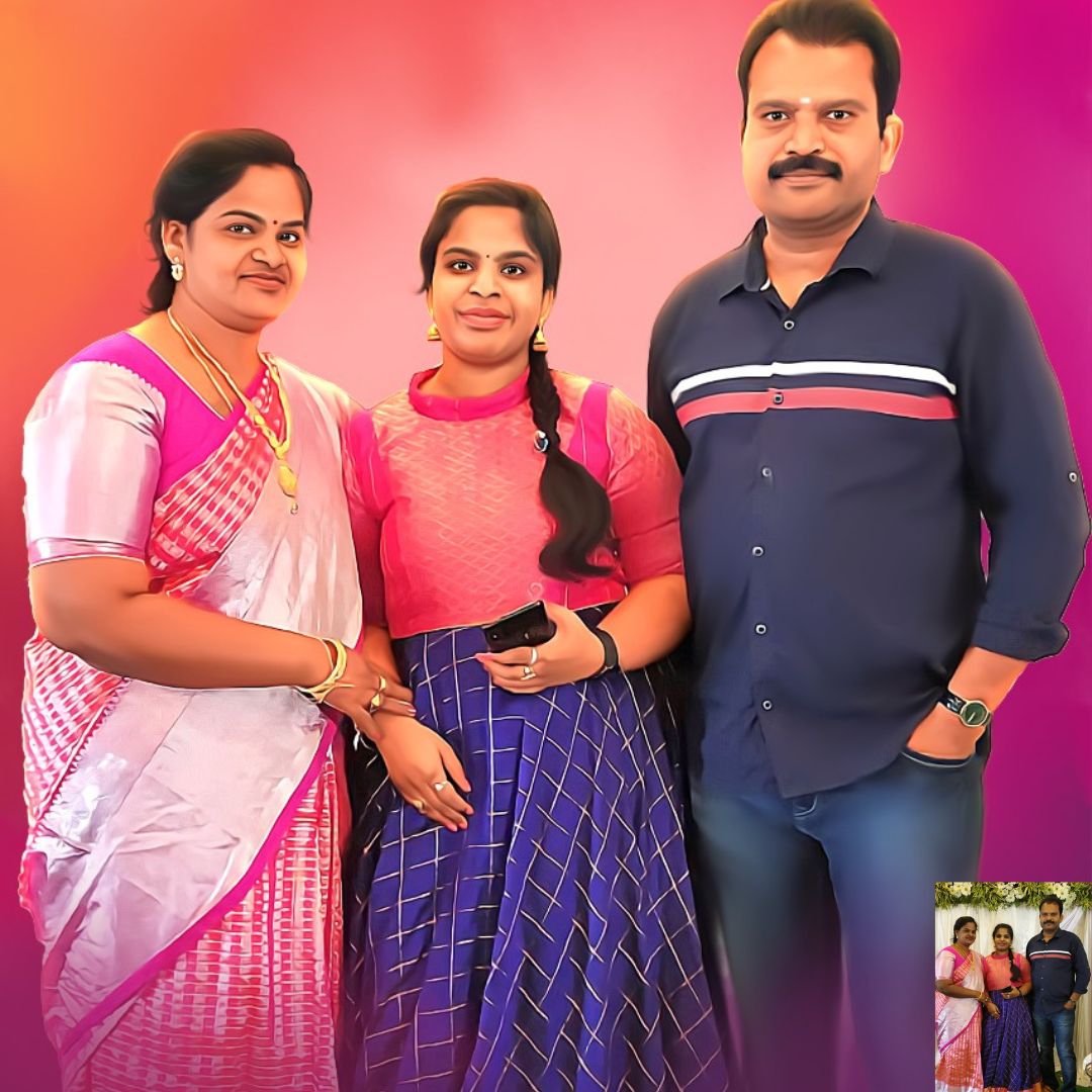 FAMILY DIGITAL OIL PAINTING